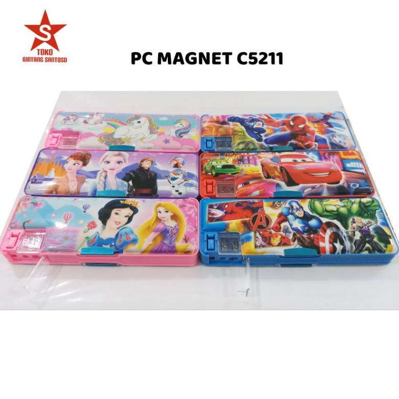 

PC MAGNET C5211 / Pencil Case Magnet C5211 / Kotak Pensil C5211 / Tempat Pensil