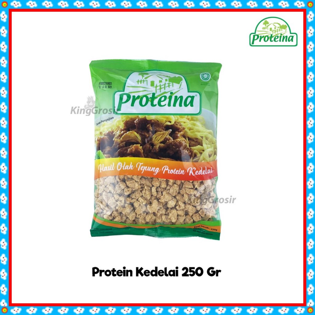 

Proteina Protein Kedelai Kemasan HIjau LX 250gr / Protein Nabati / Daging Nabati For Vegan