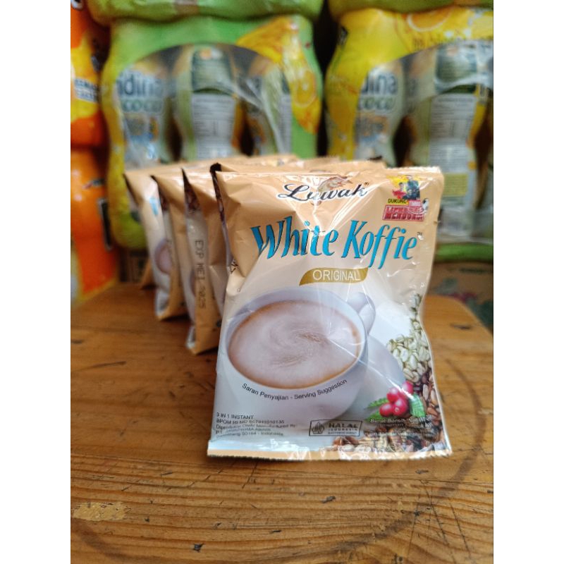 

Luwak White Koffie isi 10 pcs