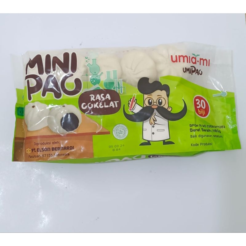 

Pao mini isi coklat 30 pcs