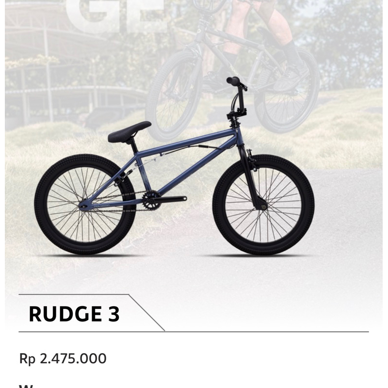 Sepeda BMX 20 Polygon Rudge 3 Rotor