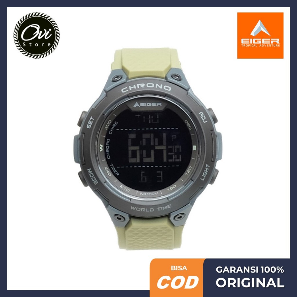 EIGER1989 Helicon Watch Jam Tangan Digital Pria Original