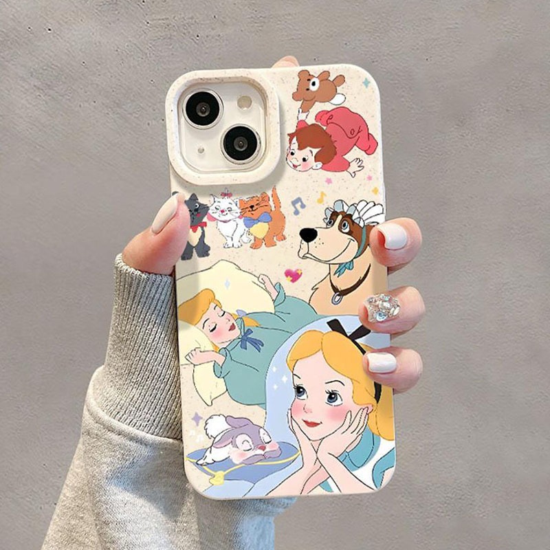 Promo Terbaru Ucase Case Princess Alice Cinderella White Iphone 11 13 12 Mobile Phone Case 14 15 Pro