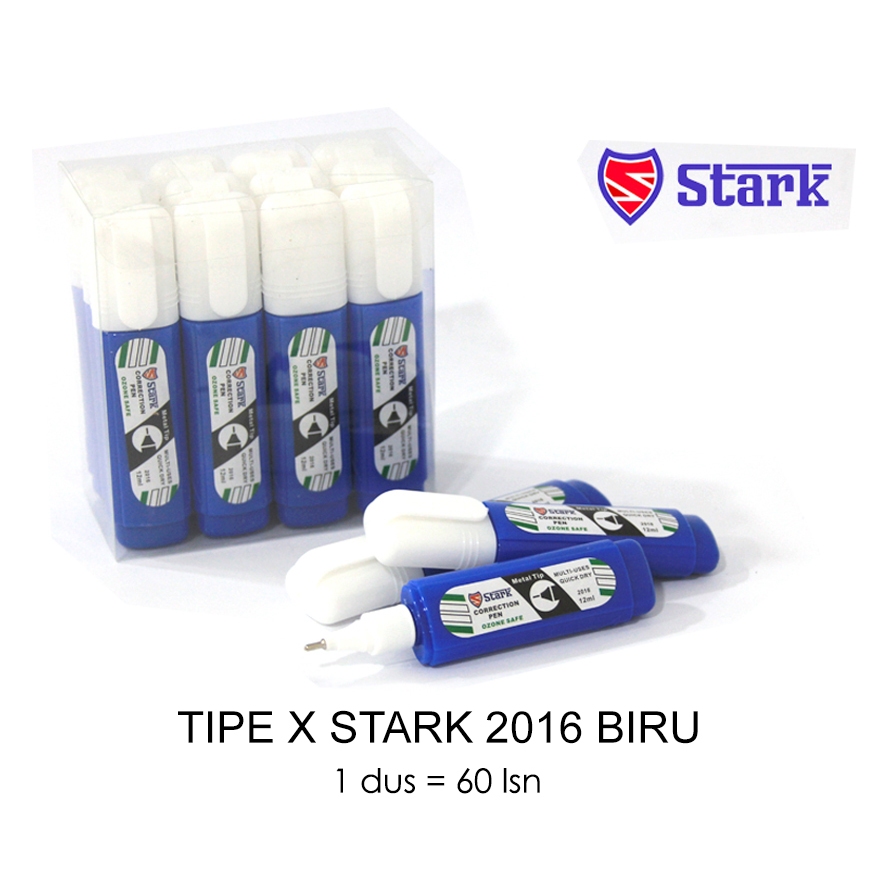 

Stark Tipex Tip-ex Correction Pen 2016 Biru