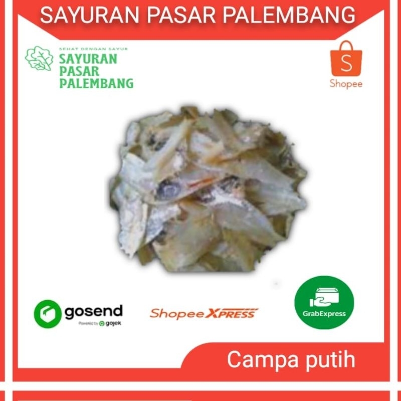 

Ikan Asin Campah Putih - Sayuran Pasar Palembang