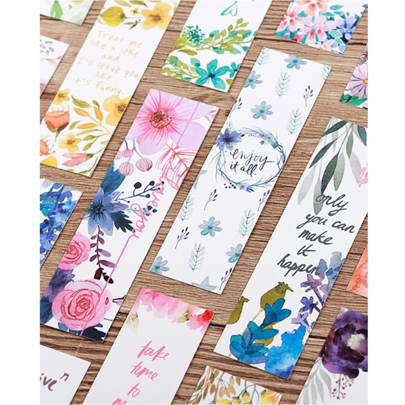 

Pembatas Buku / Penanda Buku Flowers