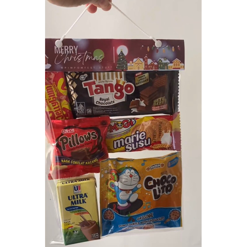 

Snack Gift/ Christmas Gift/ Snack Ulang Tahun Murah