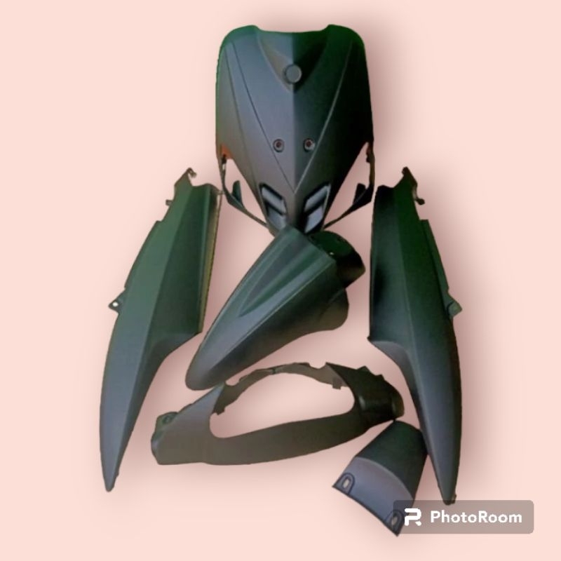body halus Yamaha Mio sporty hitam doff