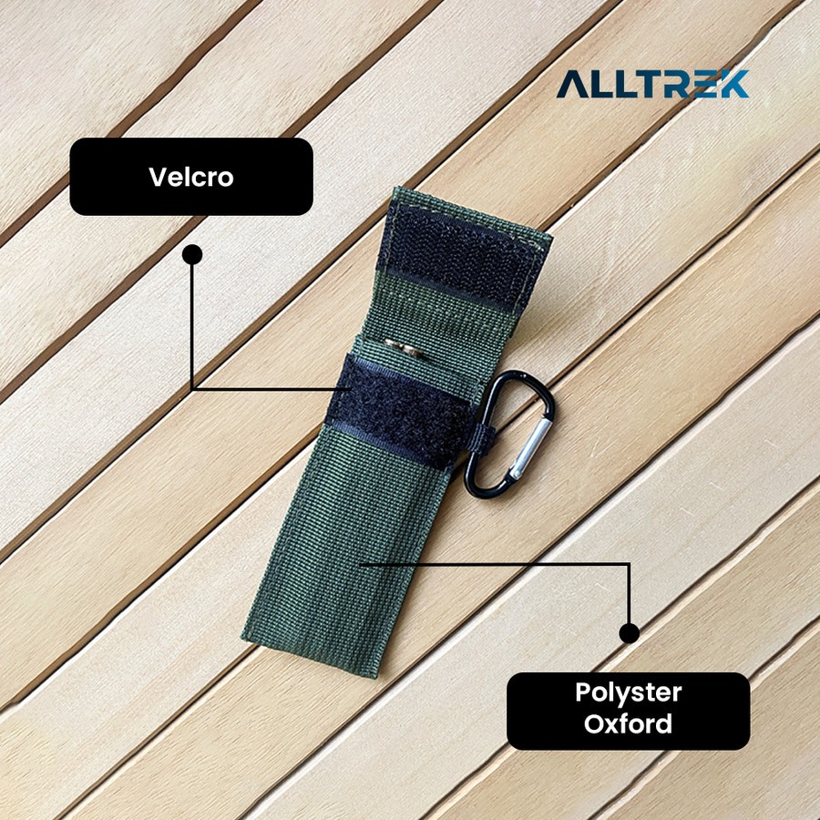 ALLTREK Alat Makan Sumpit Folding Chopstick Solid Wood Portable