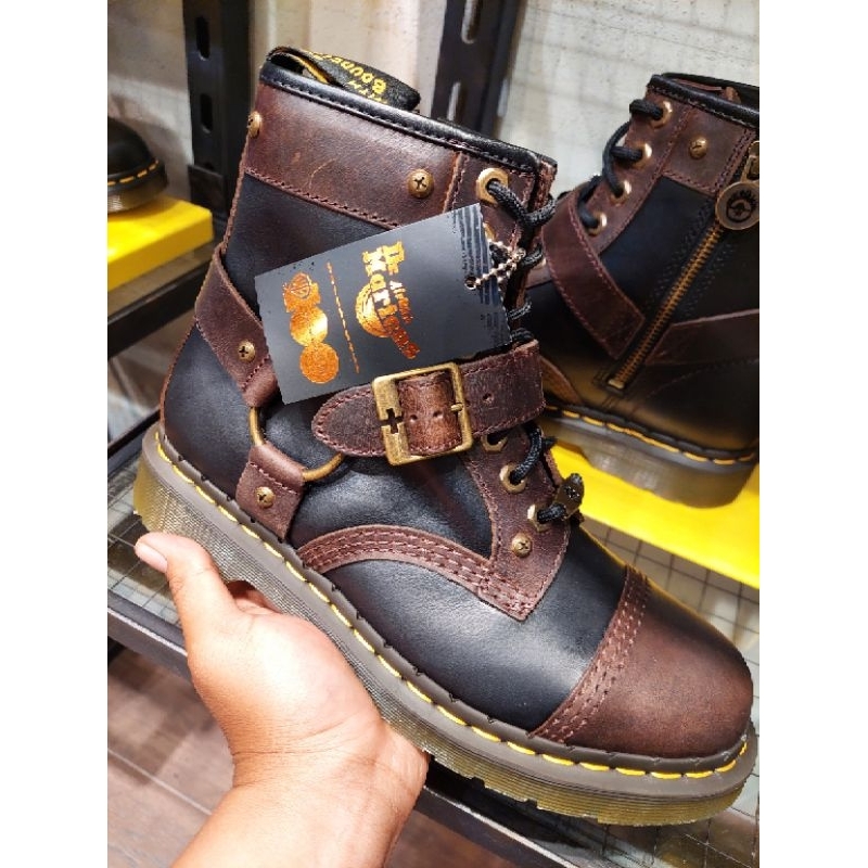 SALE DOCMART DR MARTENS 1460 MAD MAX WARNER BROS BROWN 36 - 45 NEW ORIGINAL