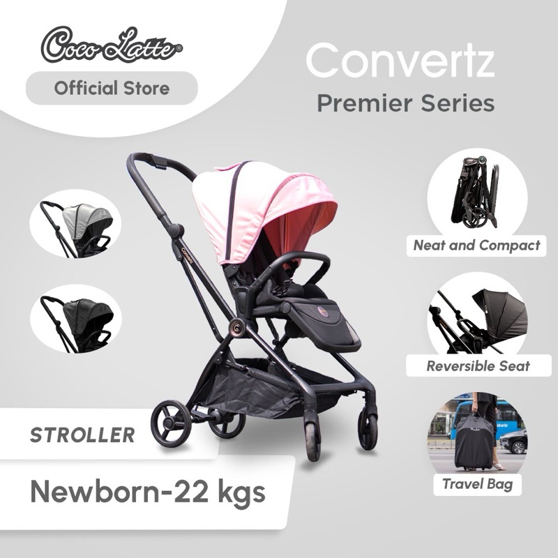 Preloved Stroller Cocolatte Convertz Premier