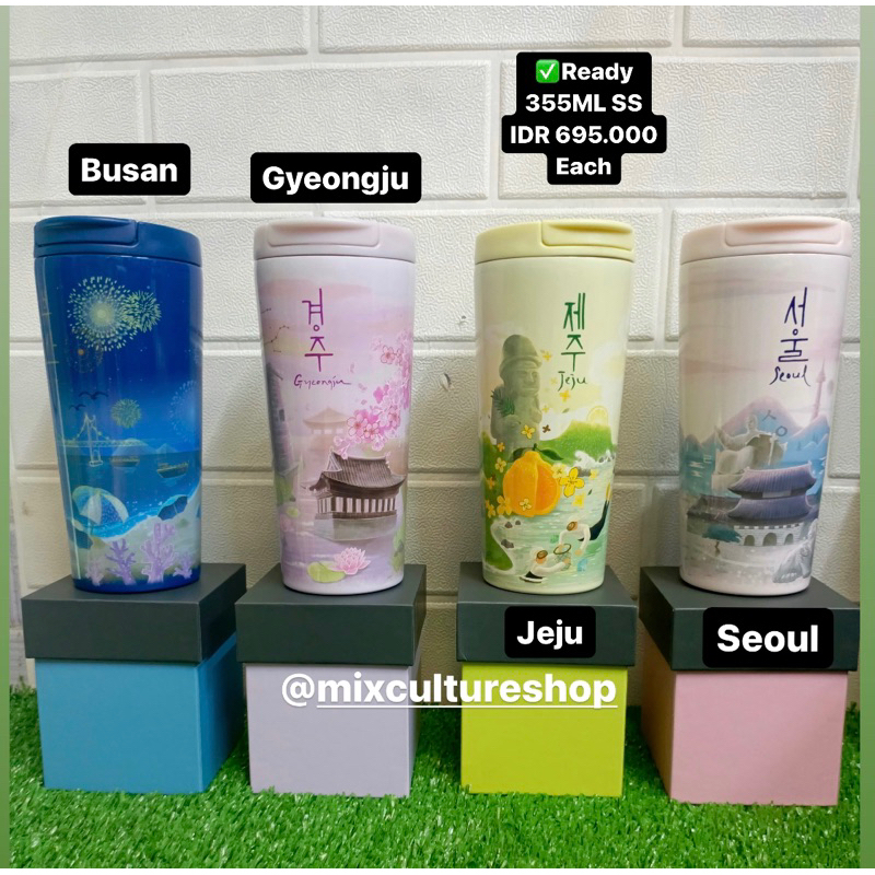 Starbucks Korea city tumbler 355ML SS