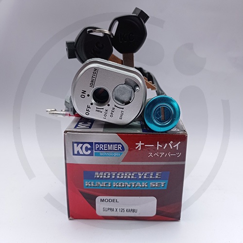 Kunci Kontak + Jok Original KC Supra X 125 Karbu