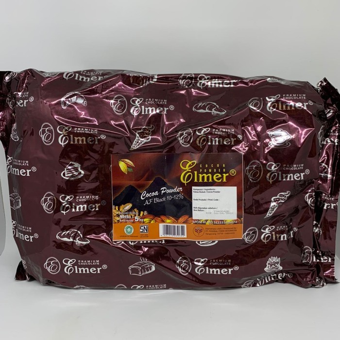 

ELMER COCOA POWDER COKLAT BUBUK AFRICAN BLACK KILOAN REPACK 100GR