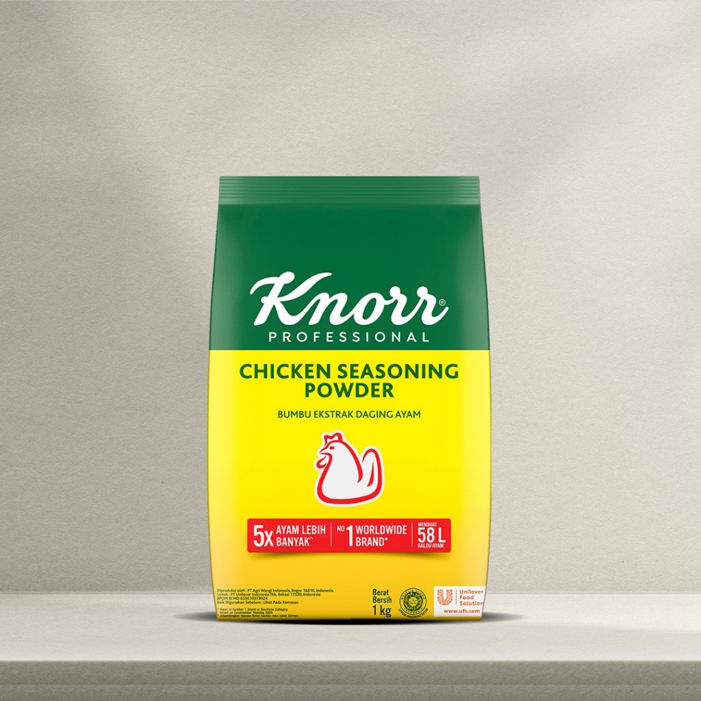 

Knorr chicken seasoning powder 1kg / knorr kaldu ayam bubuk 1kg / knorr chicken 1kg