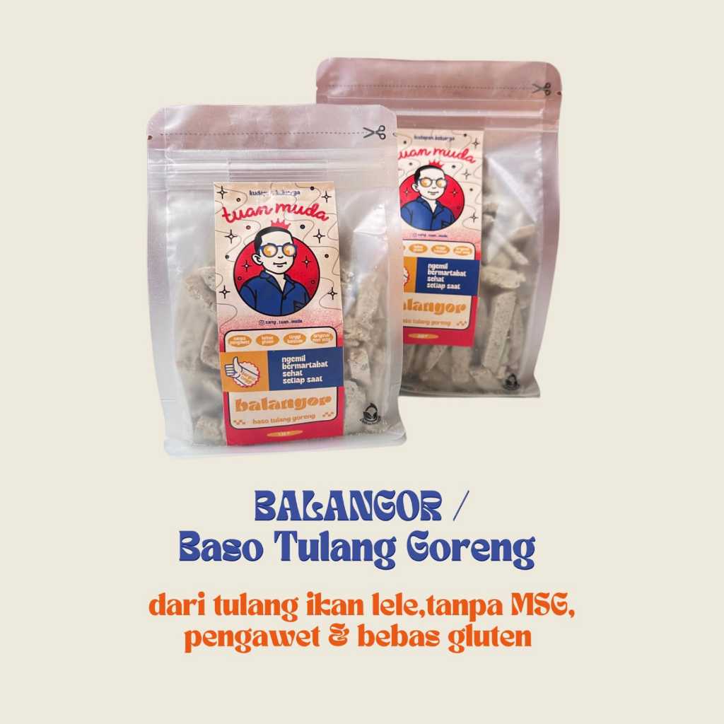 

BALANGOR (Baso Tulang Goreng) 125gr - Tuan Muda