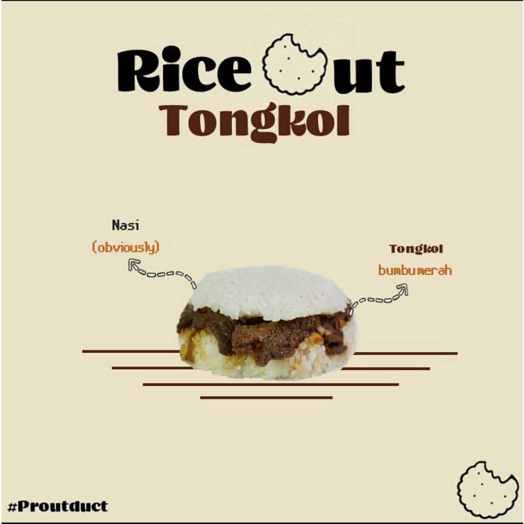 

Nasi Cokot Riceout Tongkol Bumbu Merah