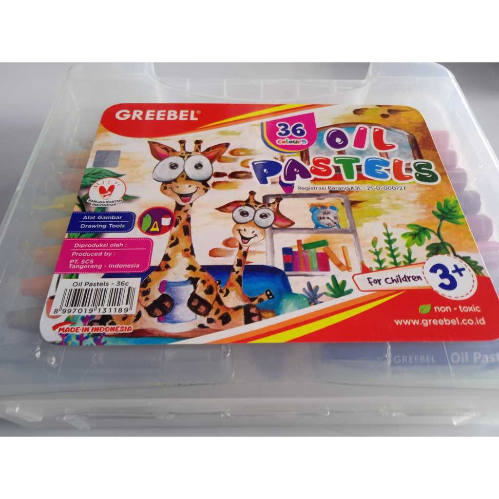 

Kids Oil Pastel Greebel 36 Warna