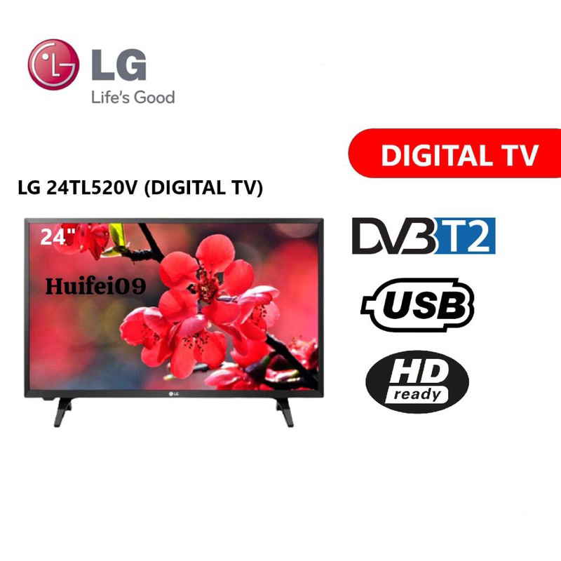 LG TV 24inch LED TV MONITOR 24TL520V