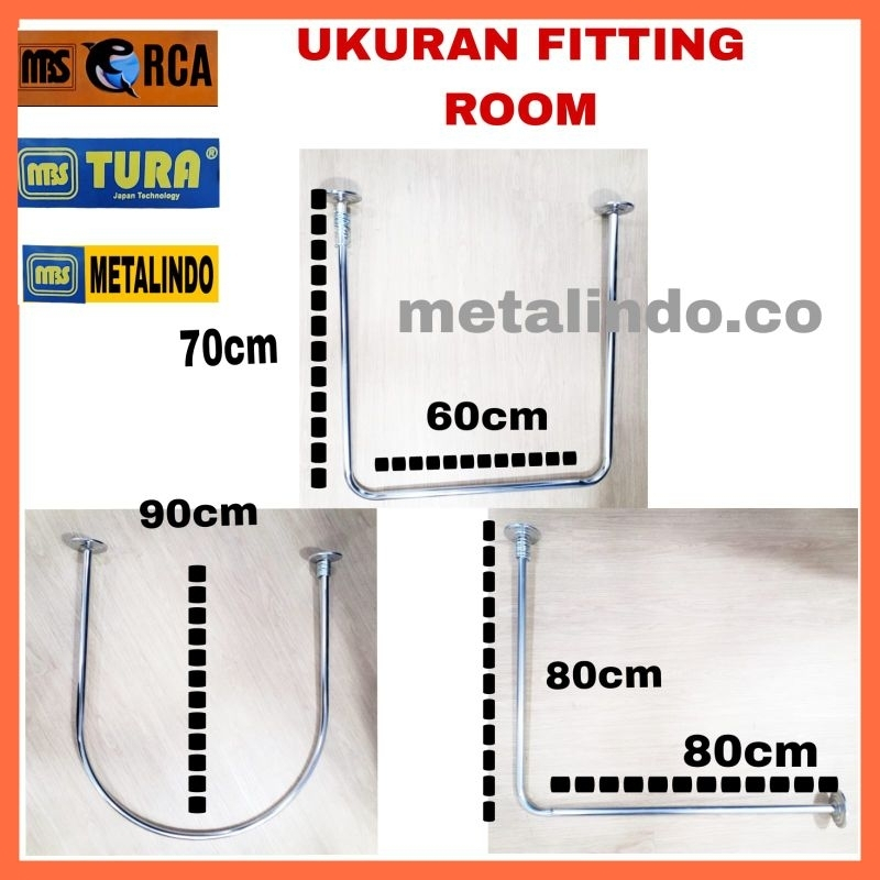 Kamar Pas Fitting Room MBS Gawang Kamar Pass Fitting room