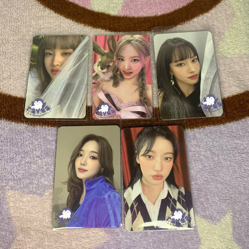 TAKE ALL PHOTOCARD OFFICIAL NAYEON BUNNY BETWEEN 1&2 TWICE