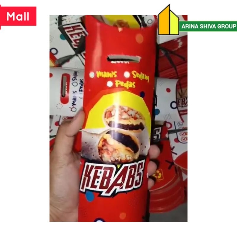 

KERTAS KEBAB TARIKAN BAHAN IVORI PUTIH UKURAN 24 × 9,2 CM HIGH QUALITY TEBAL PRODUK TERBARU | KOTAK KEBAB IVORI PUTIH KEKINIAN | DUS KEBAB VIRAL TIKTOK | KEMASAN KEBAB | BOX KEBAB 1 PCS MURAH | CENTRAL JAYA ABADI | ARINA SHIVA GROUP 8368