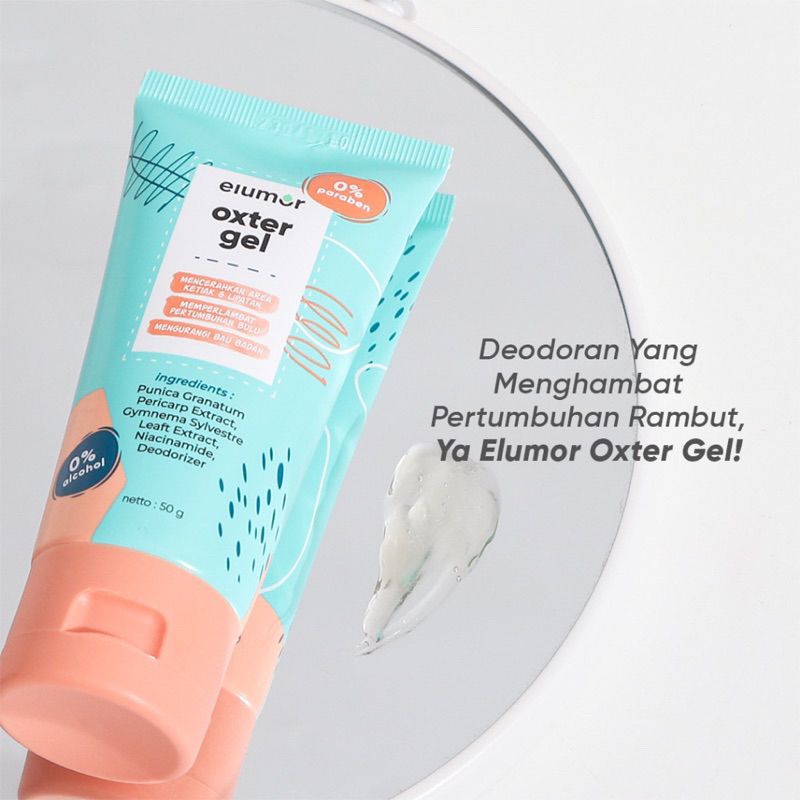 [BPOM] ELUMOR Oxter Cream Ketiak Ketek Pencerah