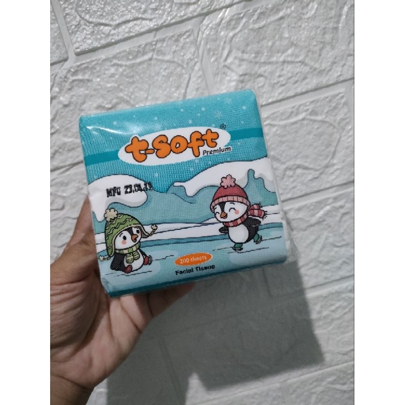 T-Soft Premium Facial Tissue