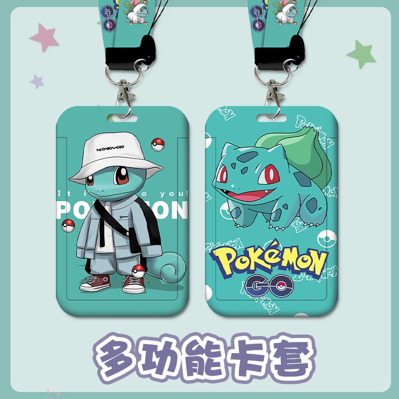 

ID Card Holder Motif Pokemon/ Photocard Holder / Tali Gantung /Name Tag / Pokemon