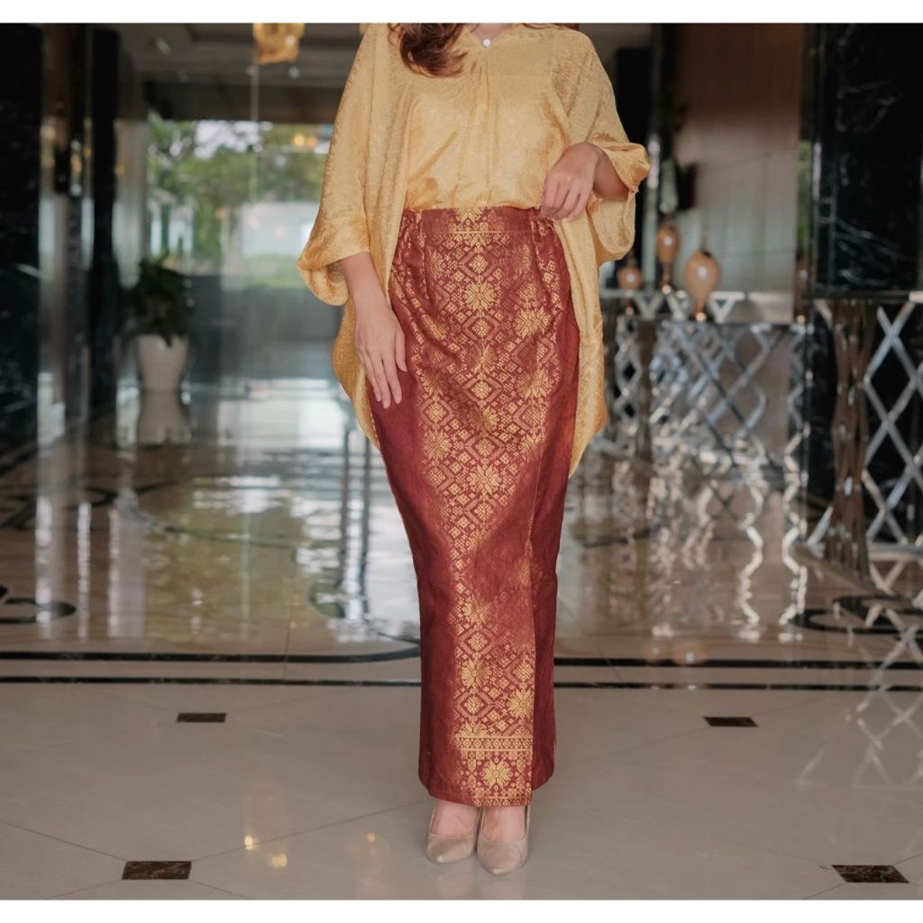DYA369 Rok Songket / Rok Songket Span / Rok Songket Jadi / Rok Songket Palembang / Rok Songket / Rok