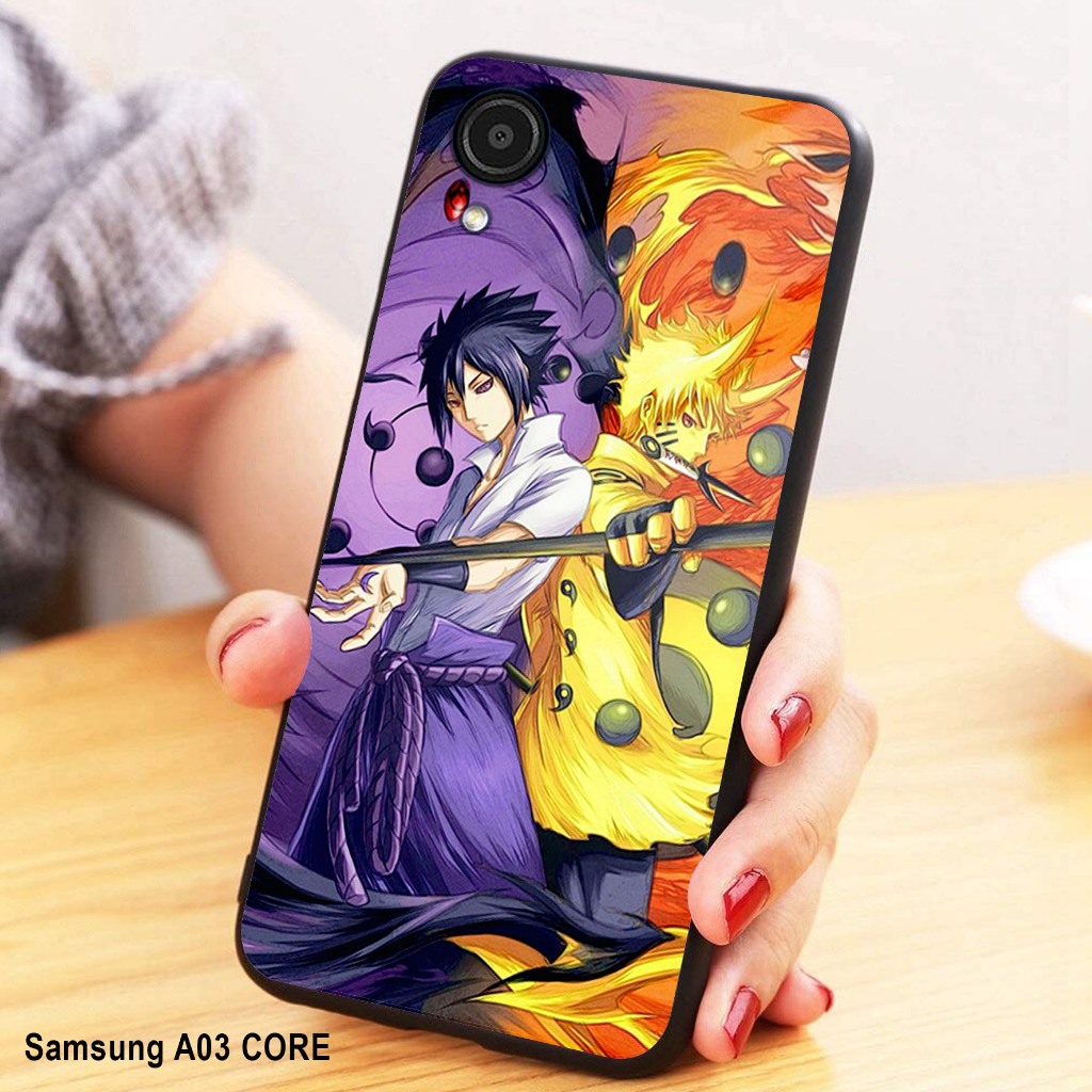 Case Samsung A03 CORE - Casing Hp SAMSUNG A03 CORE - ( Anime Naturo ) - Case 2D Glossy  - Case Hp - 