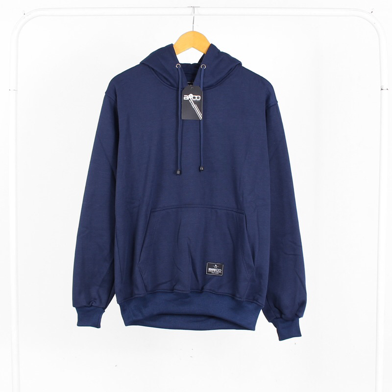BRCO Sweater Hoodie Polos Unisex Pria Wanita Navy Qualty Distro