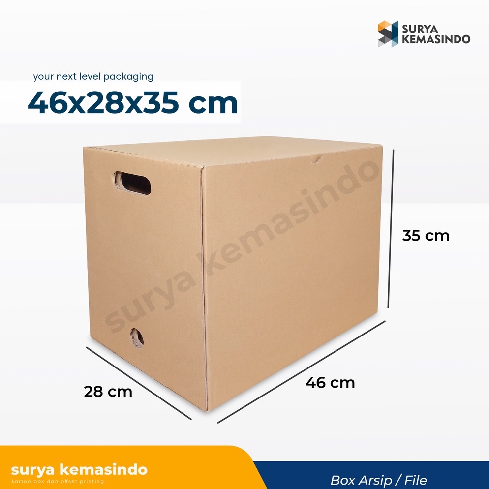 

12.12 Promo >> Box File 46x28x35 cm (BPJS) Kardus/Box/arsip/ArsipBPJS/FileBPJS/ArsipBesar/bpjs