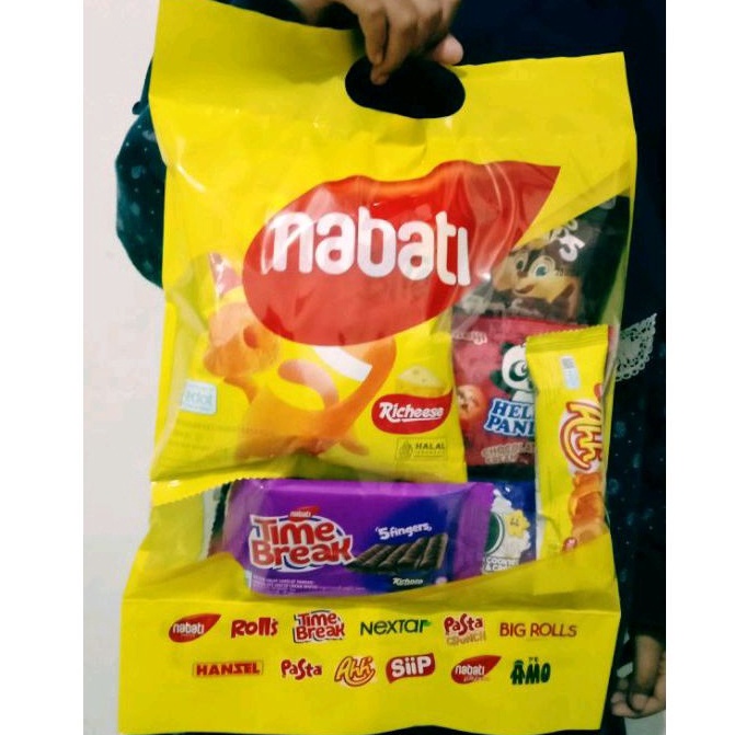 

9.9 Brand Paket Nabati Snack ulang tahun (8 Snack) TANPA MINUM