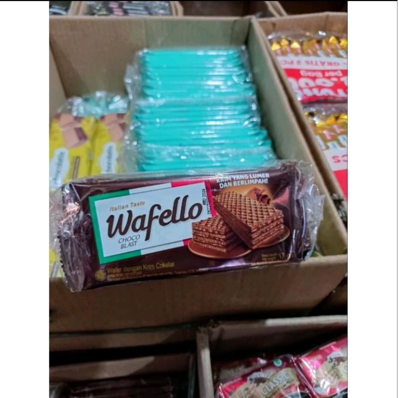 

wafer wafelo & WAFER NABATI KEJU & COKLAT isi 10pc