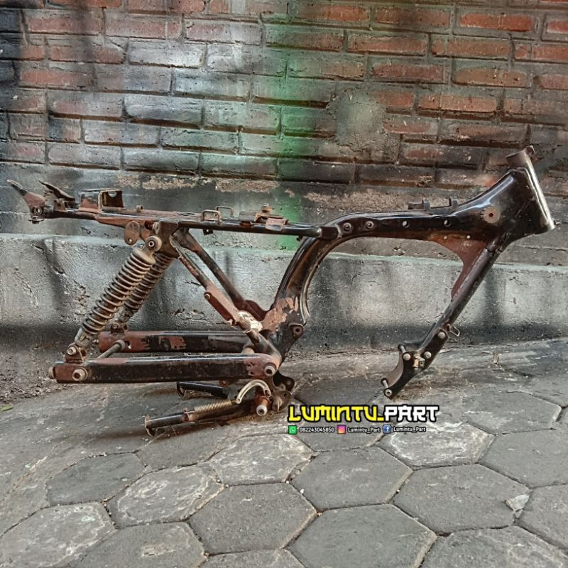 Rangka GL pro neoteck sudah tatanan sudah diberi penguat rangka Rangka GL pro sudah dleser lurus