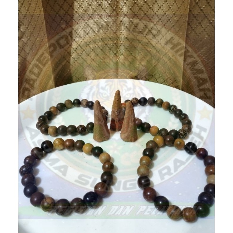 Laku Kerasq7Q1c GELANG KAYU 8 BERTUAH LADUNI UCAP NYATA TINGKATAN 1-90 & BONUS MINYAK PRAWATAN