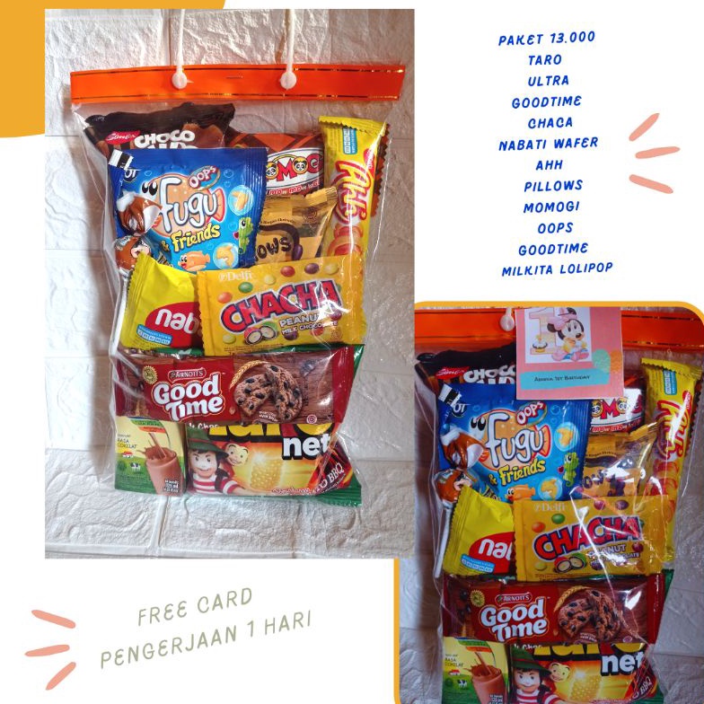 

3.3 Promo Brand Bingkisan Ulang Tahun Anak/Snack Ultah anak/paket ultah anak