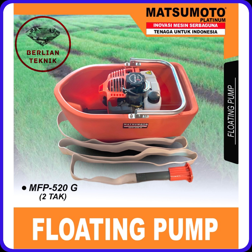 Floating Pump Pompa Air Apung Matsumoto MFP 520 G / 2 Tak