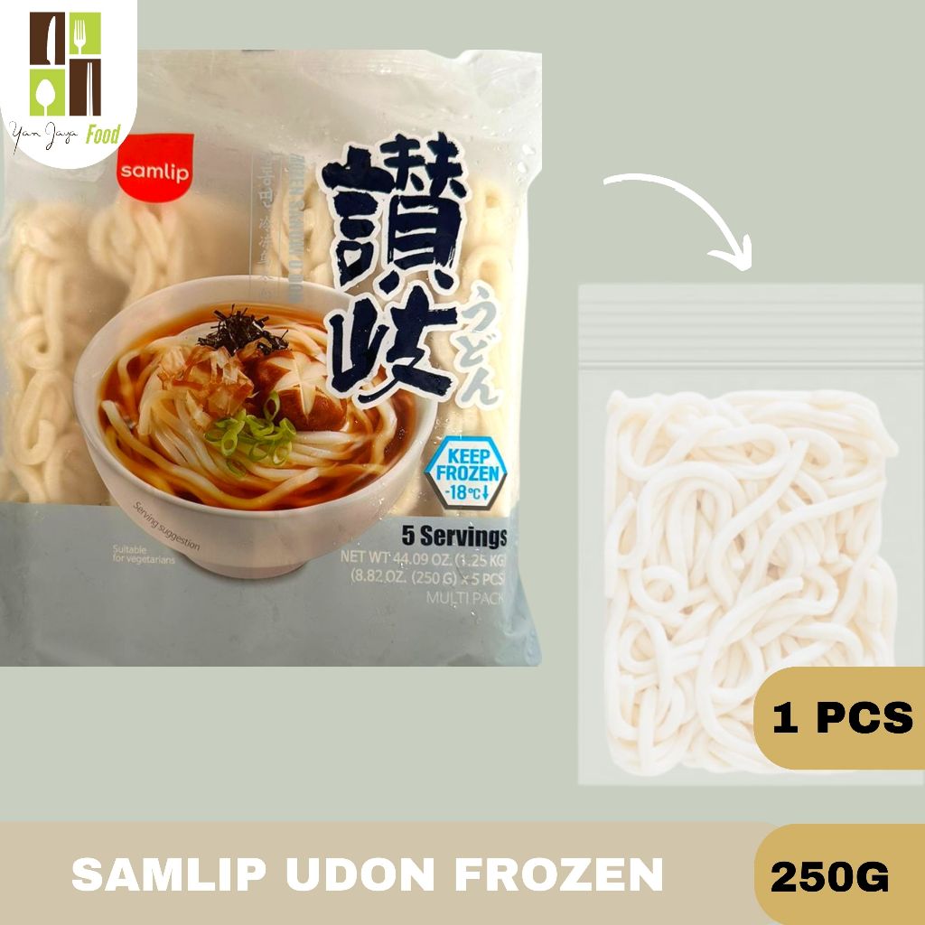 

Samlip Udon Frozen / Mie Udon / Frozen Noodles Kemasan 250g 1 PCS