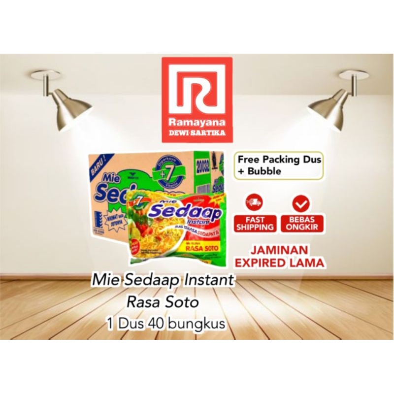 

SEDAAP MIE INST SOTO 75G 00233467 (ISI 40PCS)