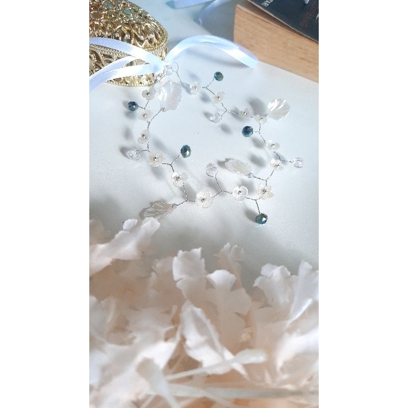 headpiece/hiasan kepala/hiasan hijab/tiara/tiara hijab/