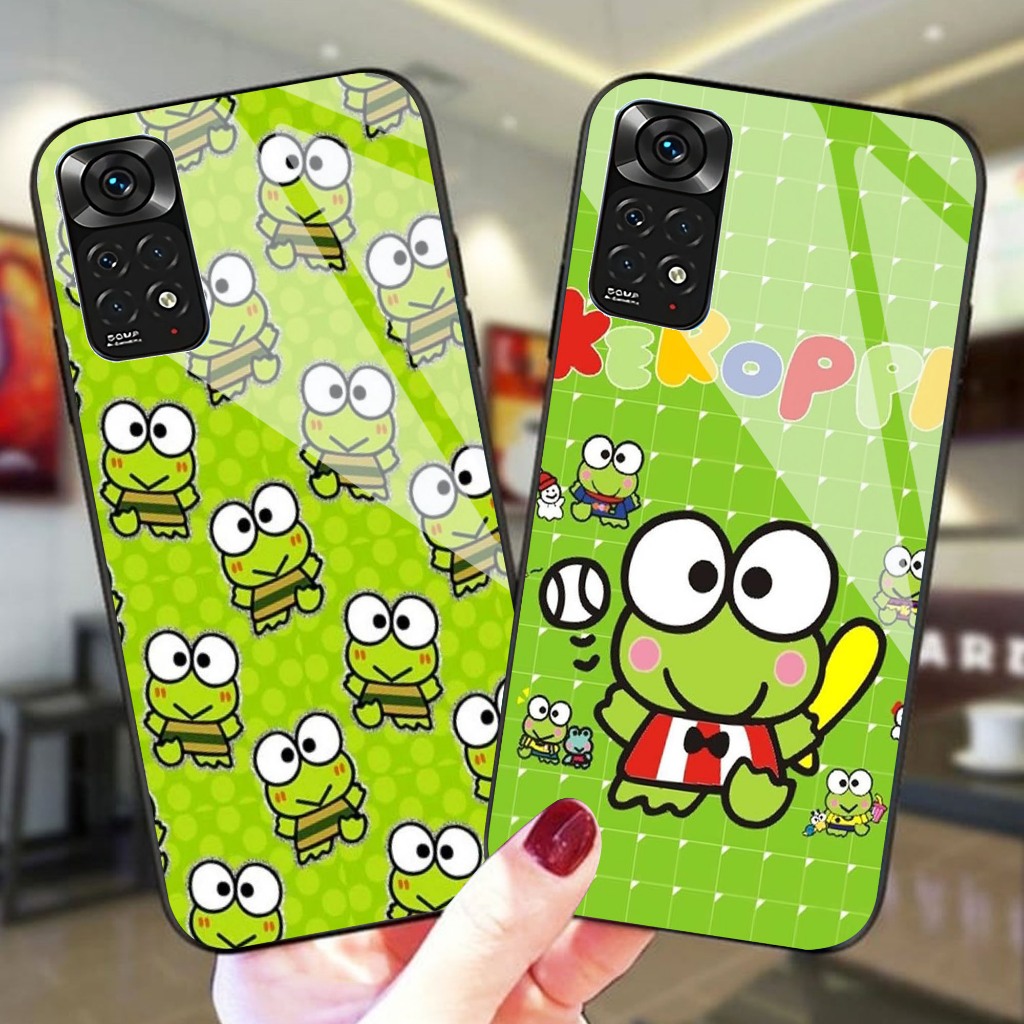 Case Kaca Redmi Note 11 - Kesing Hp Redmi Note 11 - Case Kaca Kilau  Redmi Note 11  - Case  Redmi No