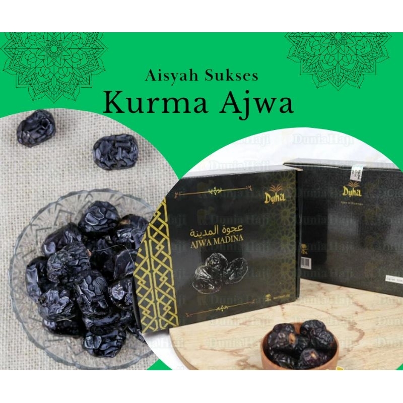 

Kurma Ajwa 1 Kg Asli Madinah Kurma Nabi Ajwa Premium Original Saudi