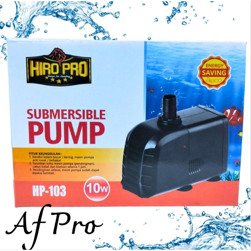 HIRO PRO HP 103 Promo murah Pompa aquarium kolam Koi HIDROPONIK