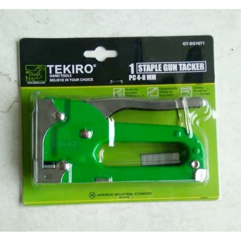 

Tekiro Staples Tembak 4-8 mm Stapler Gun Tacker
