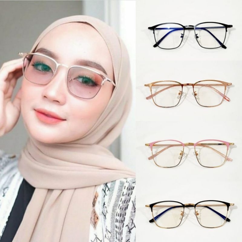 Kacamata lensa minus photocromic kode 2047