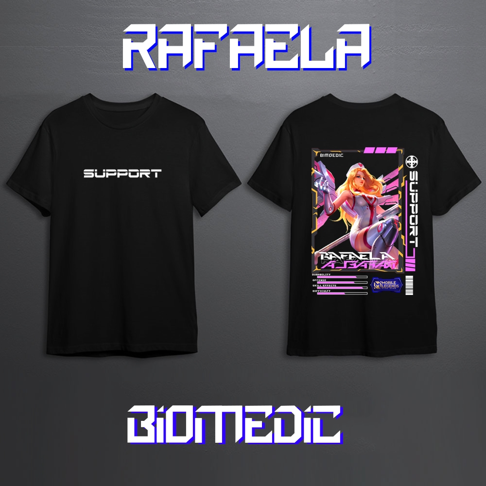 KAOS HERO MOBILE LEGEND RAFAELA SUPPORT SKIN KEREN//KAOS ML//KAOS MOBILE LEGEND//KAOS RAFAELA//KAOS 