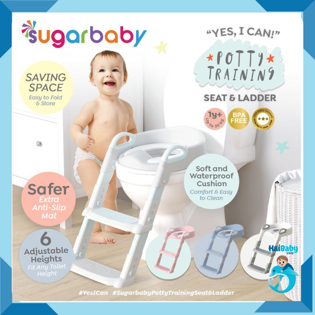Sugarbaby Potty Training Seat&ladder / Potty Seat/Toilet Training Anak