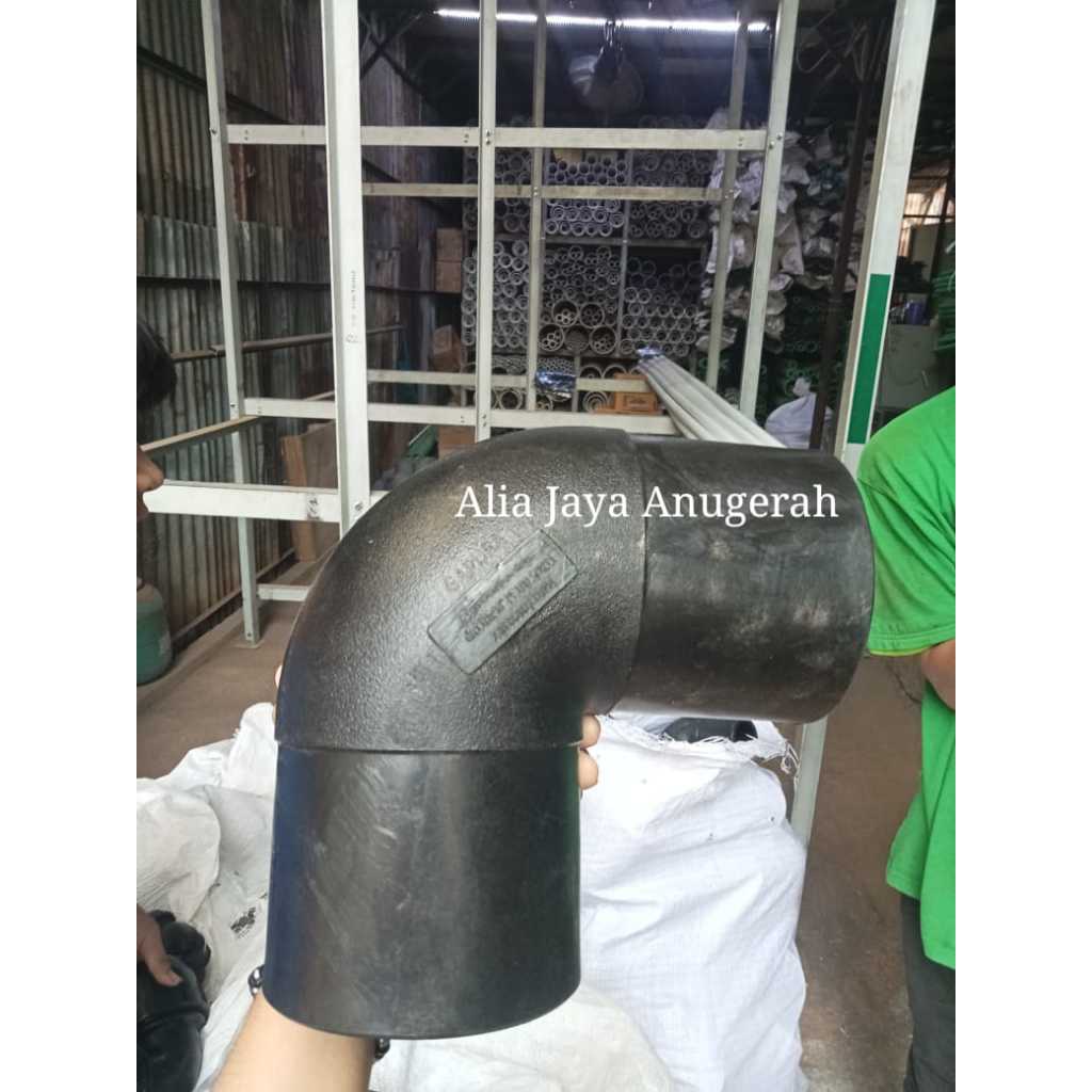 Elbow HDPE PN 16 110mm (4") / Elbow HDPE 4 inch / Elbow 4" HDPE / Elbow 4 inch HDPE PN 16